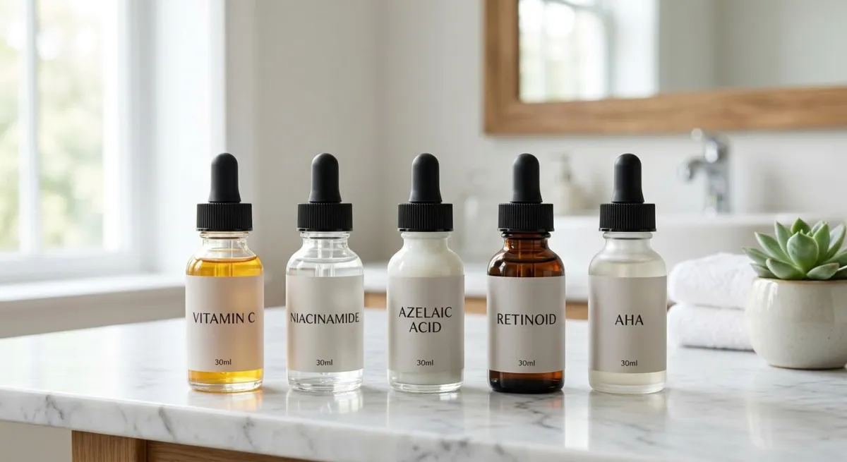 Skincare ingredients for dark spots and uneven skin tone